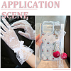 30Pcs 3 Styles Bowknot Polyester Ornament Accessories DIY-SP0004-78-5