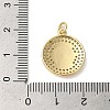 Brass Micro Pave Cubic Zirconia Pendants KK-K385-130A-G-3