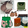 Handmade PU Leather Crochet Shoulder Bag Accessories Kits DIY-CL0002-52B-6