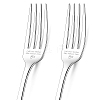 Globleland 1 Set 2Pcs 304 Stainless Steel Fork AJEW-GL0001-19-061-1