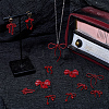 12Pcs 6 Styles Spray Painted Alloy Pendants FIND-BM0001-24-4