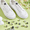 24Pcs 4 Styles Alloy Spring Cord Locks FIND-NB0006-33-4