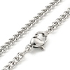 Non-Tarnish 304 Stainless Steel Pendant Necklaces LS-NJEW-L118-02P-03-3