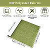 Olycraft 1Pc DIY Polyester Fabrics DIY-OC0011-35E-2
