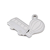 304 Stainless Steel Pendants SA-CBAE30B-03D-P-2
