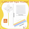 Paper & PVC Blank DIY Pinwheels Craft for Kids Art and Craft FIND-CP0003-26B-2