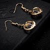 Crystal Rhinestone Dangle Earrings EJEW-BB72421-A-9