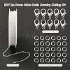 DIY 3m Brass Cable Chain Jewelry Making Kit DIY-YW0005-74S-3