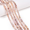 Natural Quartz Beads Strands G-T138-213-1