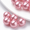 Eco-Friendly Plastic Imitation Pearl Beads MACR-S277-10mm-C12-1