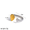 304 Stainless Steel Cuff Open Rings WG8B2A1-04-1