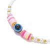 Glass Seed Beads Braided Bead Bracelets BJEW-MZ00211-04-3