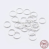 925 Sterling Silver Round Rings STER-F036-03S-0.8x6-3