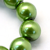Baking Painted Glass Pearl Bead Strands X-HY-Q003-3mm-13-3