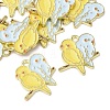 Alloy Enamel Pendants ENAM-C030-01B-G-1