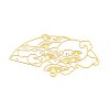 Brass Big Pendants KKC-T003-45G-2