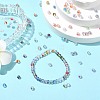 1200Pcs 10 Colors Baking Paint Transparent Glass Beads GLAA-CJ0002-86-6