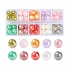 70Pcs 10 Colors Translucent Resin Beads RESI-YW0001-74-1