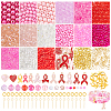 Breast Cancer Pink Awareness Themed DIY Beads & Pendants Jewelry Making Finding Kits DIY-PH0029-48A-1