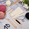 DIY Wood Knitting Tools Sets DIY-WH0899-18-4