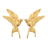 304 Stainless Steel Stud Earrings EJEW-Q027-01G-2