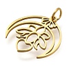 304 Stainless Steel Pendants X-STAS-Z119-12G-2