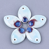 Handmade Porcelain Pendants PORC-S498-51B-1