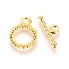 Alloy Toggle Clasps TIBE-G015-07G-2