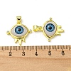 Real 18K Gold Plated Brass Pendants KK-L209-002G-01-3