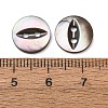 Cat Eye Style Natural Black Lip Shell Buttons SH-CBAA69B-01B-3