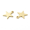 Brass Charms X-KK-H739-01B-G-2