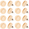 SUNNYCLUE 40Pcs Wooden Stud Earring Findings FIND-SC0008-96A-1