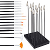 Plastic & Iron Alligator Clip Sticks & Base Set AJEW-OC0005-22-1