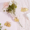 3Pcs 3 Styles Alloy Rhinestone Brooch Base Settings JEWB-OC00001-4