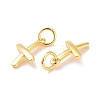 Brass Charms KK-G418-23G-3