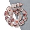 Natural Sunstone Beads Strands G-B125-P14-01-2