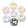 Printed Opaque Acrylic Beads AC-CBAE647-04-1
