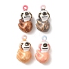 Alloy Enamel Pendants AL-CBA61EE-05-1