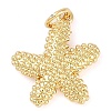 Rack Plating Brass Pendants KK-P287-38A-G-1