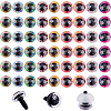 Resin Doll Eyes Cabochons DIY-FH0009-78-1