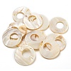 Natural Freshwater Shell Pendants BSHE-Z005-07-1