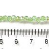 Electroplate Transparent Glass Beads Strands LS-EGLA-A035-T3mm-L09-4