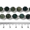 Natural Moss Agate Beads Strands G-NH0010-B01-01-5