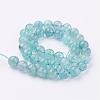 Natural Crackle Quartz Beads Strands G-K084-6mm-09A-2