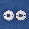 Brass Connector Charms KK-F907-02C-S-1