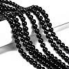 Natural Eyeless Obsidian Beads Strands LS-G-K123-06-12mm-4