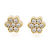Brass Micro Pave Cubic Zirconia Charm KK-N231-237-1