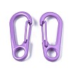 Spray Painted Alloy Spring Gate Rings X-KEYC-S255-010-NR-4