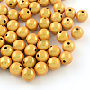 Spray Painted Acrylic Beads MACR-Q154-12mm-002-1