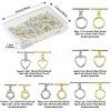 20Pcs 12 Styles Alloy Toggle Clasps FIND-FS0004-53-4